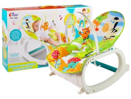 mamido Vibrující lehátko pro miminko 2v1