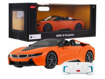 auto na dálkové ovládání BMW i8 rastar oranžové (1)