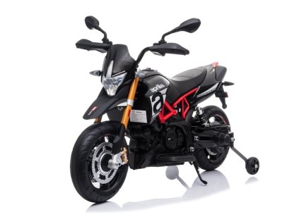 pol pl Pojazd na Akumulator Aprilia A007 Czarno Czerwony 4795 2
