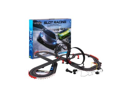 velká elektrická autodráha se 2 autíčky