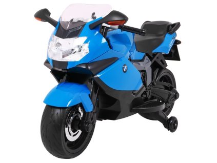 Dětská elektrická motorka BMW K1300S modrá