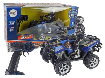 Terénní auto na dálkové ovládání Quad Off Road 2,4GH 110 modré (1)