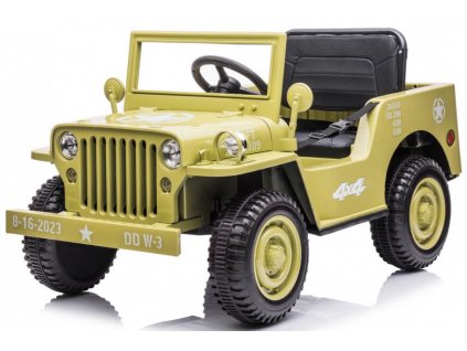 Dětský elektrický vojenský jeep Willys 4x41