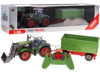 Traktor s vlečkou na dálkové ovládání RC01