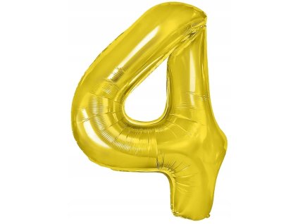 Foliový balónek 4 roky 40 cm1