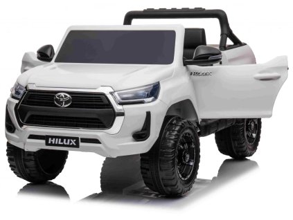 Elektrické autíčko Toyota Hilux bílá