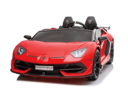 Elektrické autíčko Lamborghini Aventador červené03