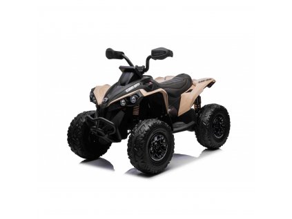 Dětská elektrická čtyřkolka Maverick ATV 2x200W béžová1