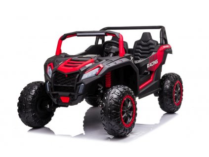 Elektrické autíčko Buggy UTV Racing 4x4 24V červené08