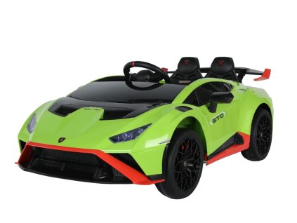 Dětské elektrické autíčko Lamborghini Huracán STO zelené2