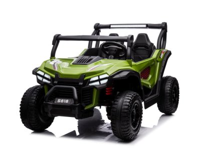 Dětské elektrické autíčko S618 4x4 24V zelené3