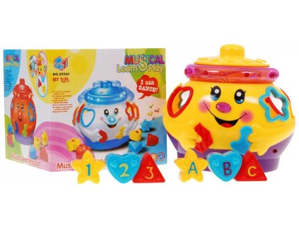 194364 multifunkcni hudebni vkladacka interaktivni kotlik pro deti
