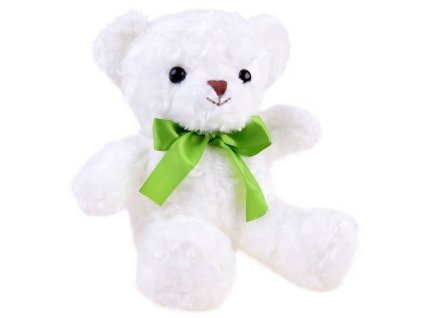 Plyšový bílý medvídek 30cm1