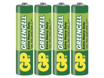 BBaterie GP Greencell R03 typ AAA 4 ks3