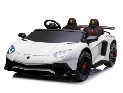 Elektrické autíčko Lamborghini Aventador SV Strong 200W 24V bílé2