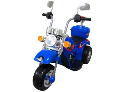 Dětská elektrická motorka M8 modrá