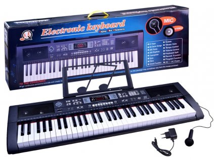 203570 klavesy s mikrofonem 61 klaves