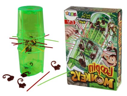 Zručnostní hra Padající opice