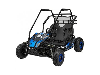 Dětské benzínové autíčko Buggy LUCKY SEVEN modré01