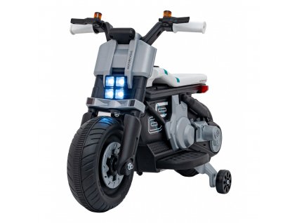 Dětská elektrická motorka Future 88 bílá01