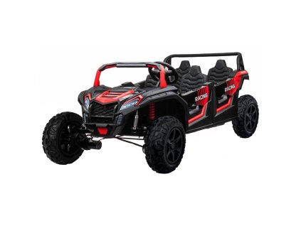 Elektrické autíčko Buggy ATV RACING UTV2000 čtyřmístné červené01