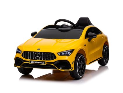 Elektrické autíčko Mercedes CLA 45s AMG 4x4 žluté02