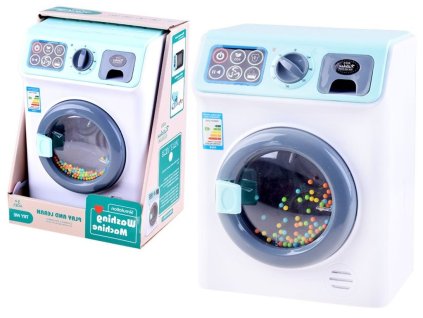 Dětská pračka se zvukovými a světelnými efekty bílá1