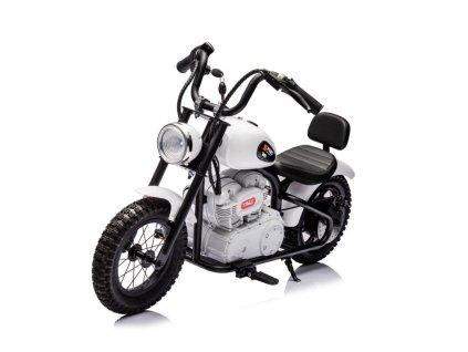 Elektrická motorka A9902 36V 350W bílá03