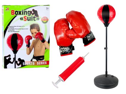 Dětská boxovací sada - boxovací hruška a rukavice
