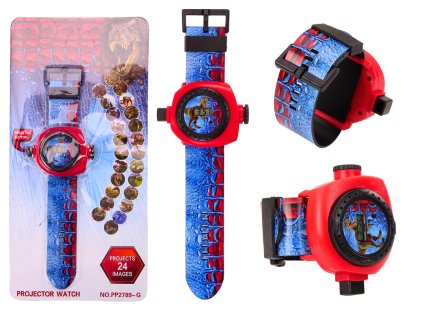 Elektronické hodinky s projektorem dinosaurů, 24 obrázků