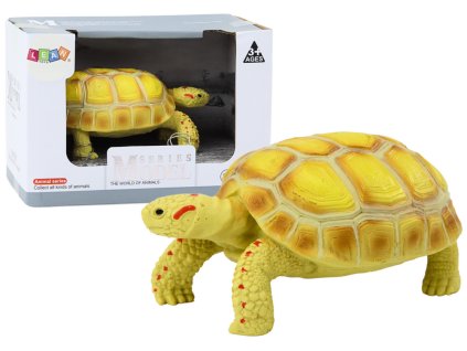 Sběratelská figurka suchozemská želva žlutá C