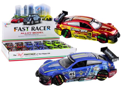 212311 sportovni kovove auto zavodni 1 36 pohon mix