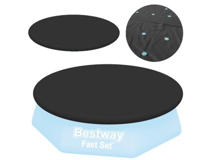 213553 bestway kryt na rozkladaci bazen 244 cm 58032