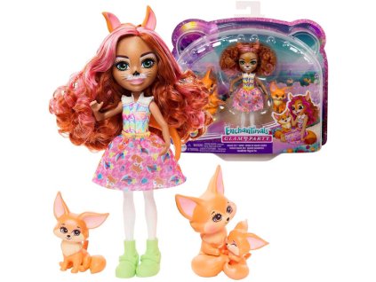 217840 enchantimals panenka filigree fox sada lisci rodinka