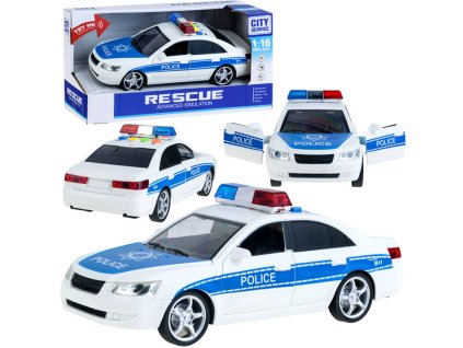 213820 policejni auto se zvukem a svetelnou sirenou