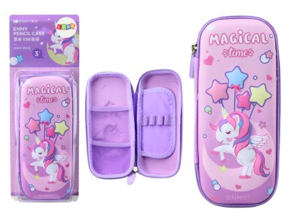 pol pl Piornik 3D Jednorozec Rozkladany Fioletowy 23x10x5 cm 19662 1