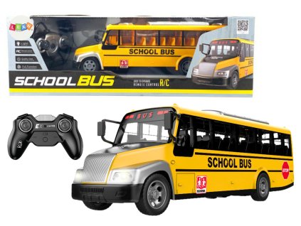 pol pl Autobus Szkolny Zdalnie Sterowany RC Swiatla Zolty 20379 1