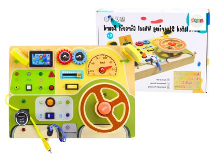 pol pl Tablica Analogowa Sensoryczna Manipulacyjna Samochod Swiatla LED 20653 1