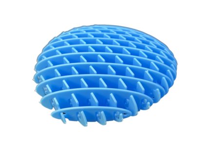 Antistresová elastická senzorická hračka 10 cm modrá