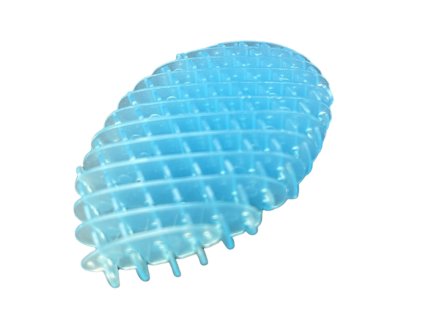Antistresová elastická senzorická hračka 12 cm modrá