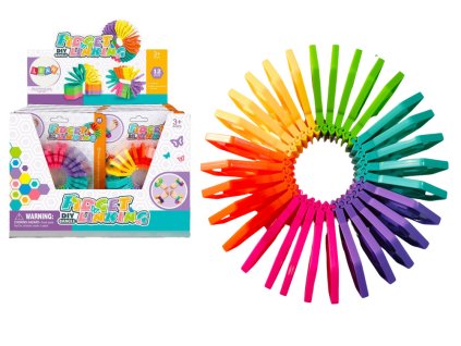 Senzorická hračka Antistresový náramek Pružina