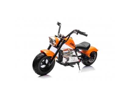 Dětská elektrická motorka Chopper Warrior 36V oranžová01