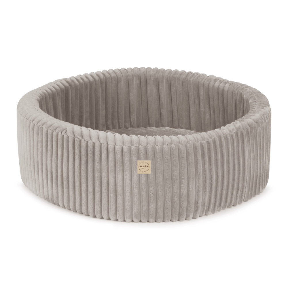 PLUSH NEST Suchý bazén kulatý Puffy Lamell Ø 90 × 30 cm béžový