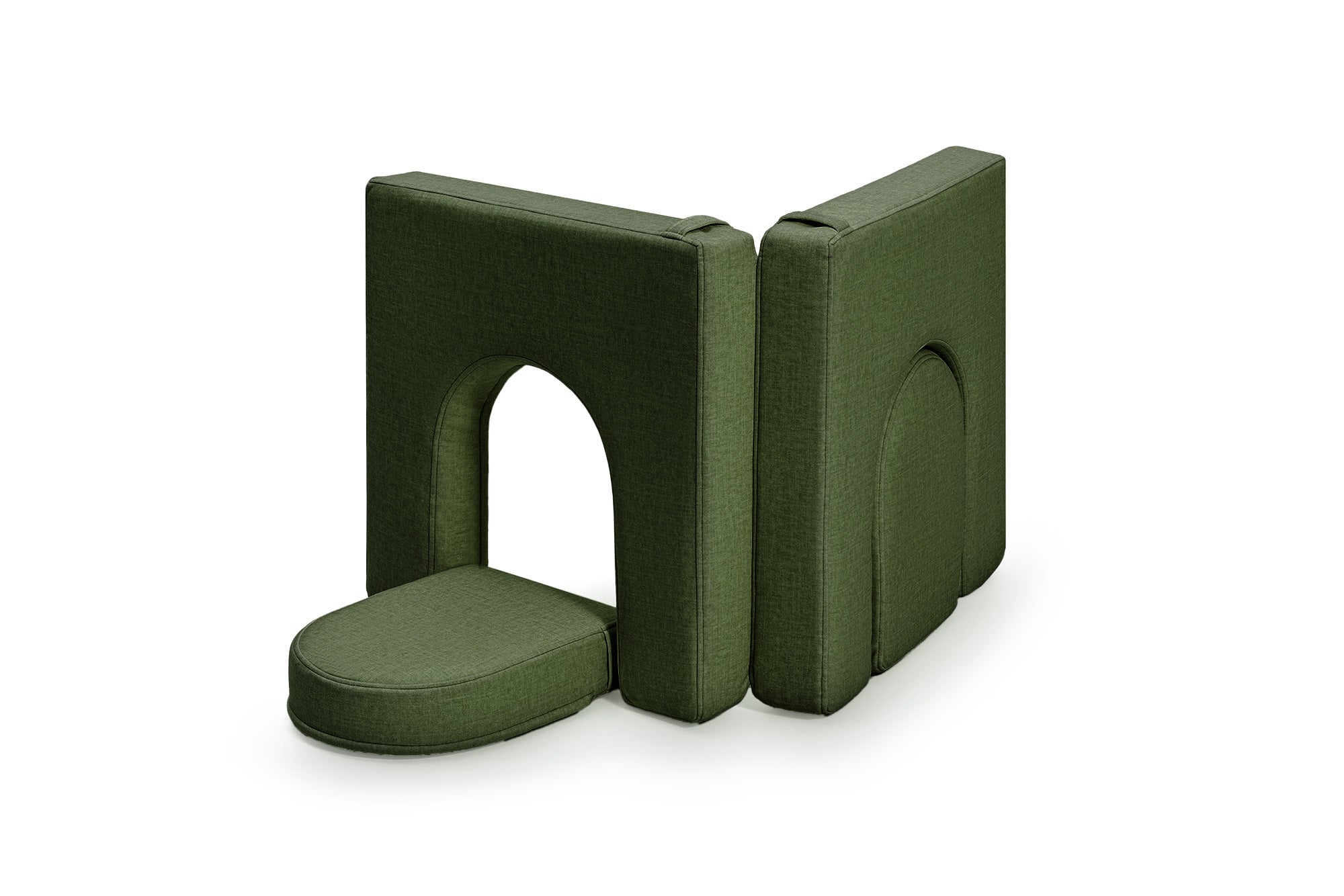 Levně Dětské pěnové oblouky k sestavě SHAPPY ORIGINAL mini Barva: Bottle Green
