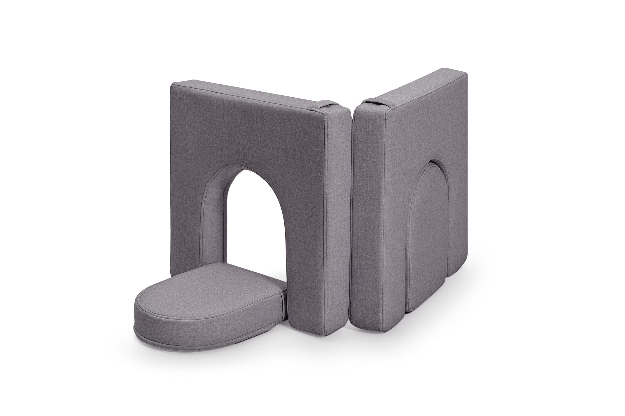 Levně Dětské pěnové oblouky k sestavě SHAPPY ORIGINAL mini Barva: Dark Grey