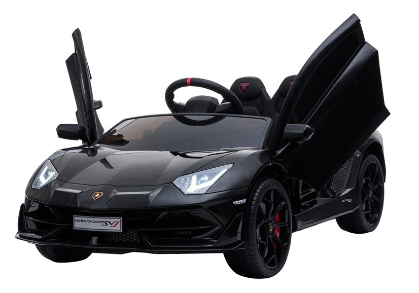 Levně Dětské elektrické autíčko Lamborghini Aventador černé