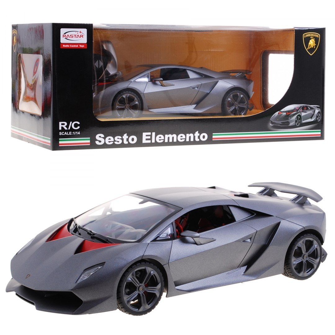 Levně RASTAR Auto na dálkové ovládání R/C Lamborghini Sesto Elemnto Rastar 1:14