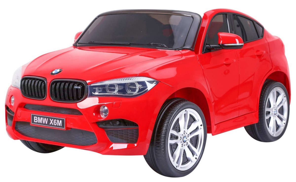 mamido  Elektrické autíčko BMW X6 M dvoumístné XXL červené