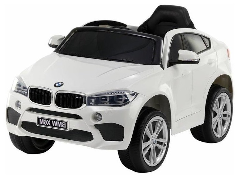 Levně Elektrické autíčko BMW X6 M bílé