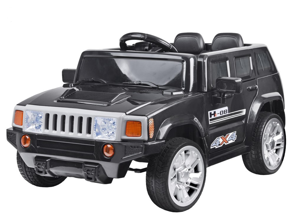 mamido  HUMMER Dětské elektrické autíčko 2,4 GHz černé